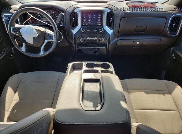 1GCPWCEDXLZ136601 2020 CHEVROLET SILVERADO White Dashboard view