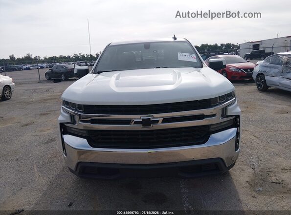 1GCPWCEK1LZ130152 2020 CHEVROLET SILVERADO Белый Вид спереди