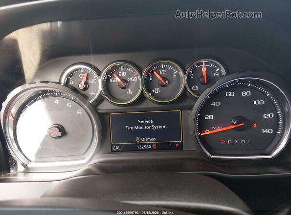 1GCPWCEK1LZ130152 2020 CHEVROLET SILVERADO Белый Вид задних сидений