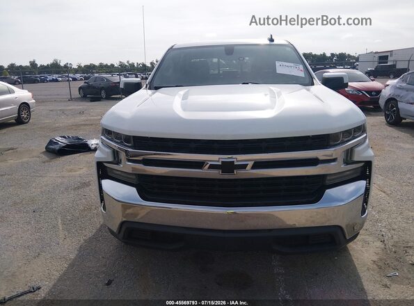 1GCPWCEK1LZ130152 2020 CHEVROLET SILVERADO Белый Вид щитка приборов