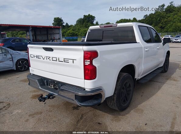 1GCPWCEK1LZ130152 2020 CHEVROLET SILVERADO Белый Задняя правая четверть