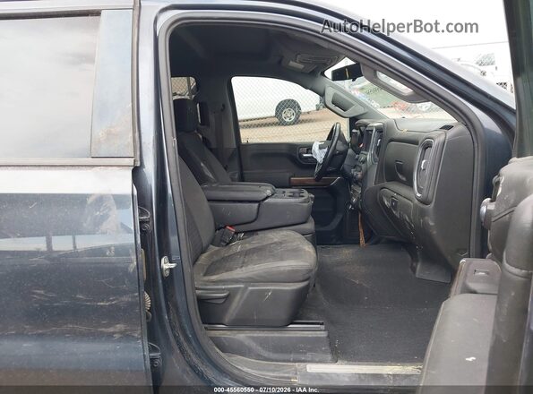 1GCPWCEK1MZ341434 2021 CHEVROLET SILVERADO Gray წინა სალონის ხედი
