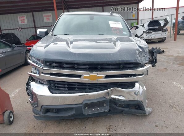 1GCPWCEK1MZ341434 2021 CHEVROLET SILVERADO Gray უკანა სალონის ხედი