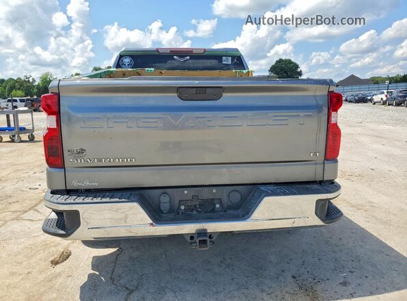 1GCPWCEK5LZ183470 2020 CHEVROLET SILVERADO Gray უკანა ხედი