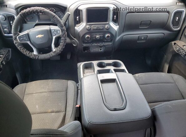 1GCPWCEK5LZ183470 2020 CHEVROLET SILVERADO Gray წინა პანელის ხედი