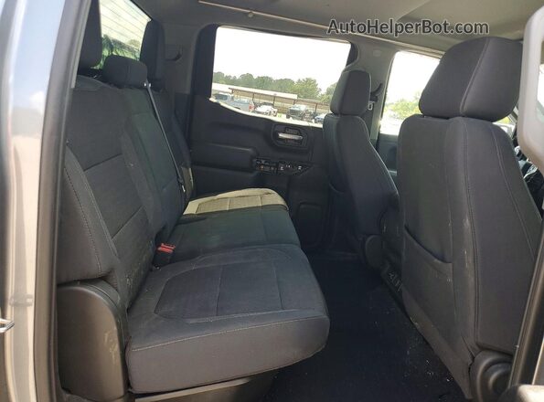 1GCPWCEK5LZ183470 2020 CHEVROLET SILVERADO Gray უკანა სავარძლების ხედი