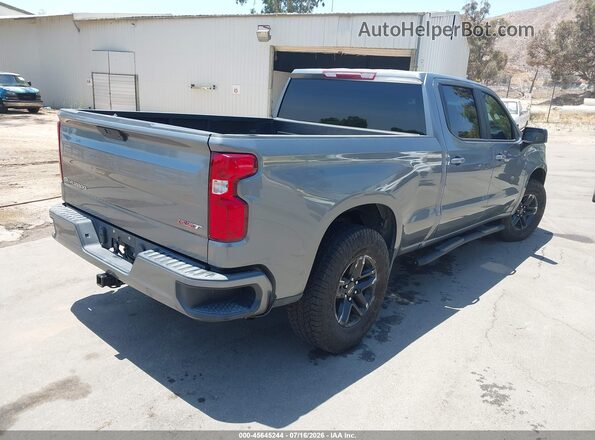 1GCPWDED1LZ150005 2020 CHEVROLET SILVERADO Серый Задняя правая четверть