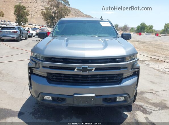 1GCPWDED1LZ150005 2020 CHEVROLET SILVERADO Серый Вид щитка приборов