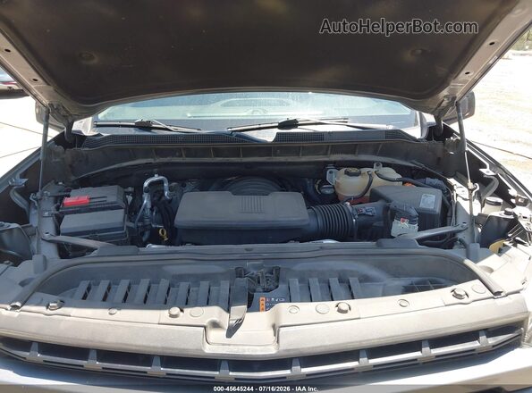 1GCPWDED1LZ150005 2020 CHEVROLET SILVERADO Серый Вид сзади