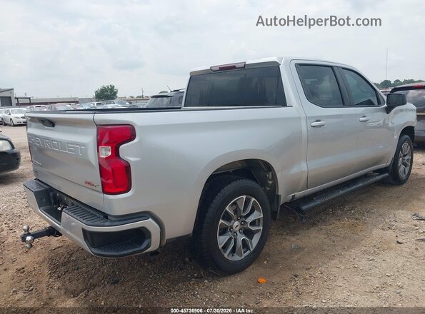 1GCPWDED1NZ230889 2022 CHEVROLET SILVERADO Silver Trasero derecho