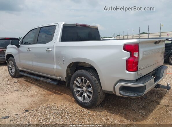 1GCPWDED1NZ230889 2022 CHEVROLET SILVERADO Silver Trasero izquierdo