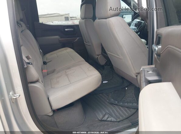 1GCPWDED1NZ230889 2022 CHEVROLET SILVERADO Silver Vista de la etiqueta del VIN