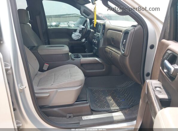 1GCPWDED1NZ230889 2022 CHEVROLET SILVERADO Silver Vista interior delantera