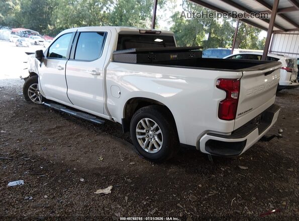 1GCPWDED3NZ146668 2022 CHEVROLET SILVERADO White უკანა მარცხენა