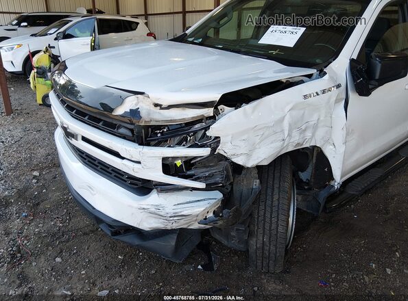 1GCPWDED3NZ146668 2022 CHEVROLET SILVERADO White წინა ხედი