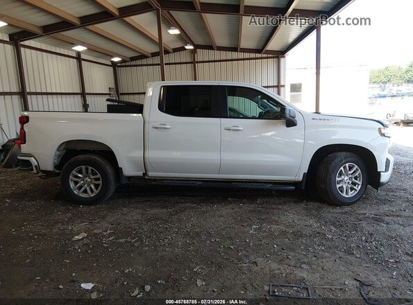 1GCPWDED3NZ146668 2022 CHEVROLET SILVERADO White უკანა სალონის ხედი