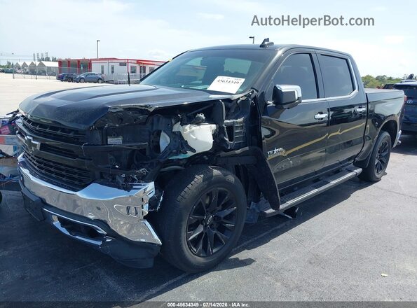 1GCPWEED4KZ154697 2019 CHEVROLET SILVERADO Black Вид спереду