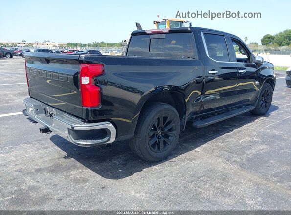 1GCPWEED4KZ154697 2019 CHEVROLET SILVERADO Black Задня права чверть