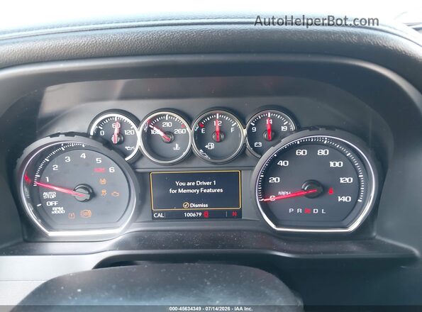 1GCPWEED4KZ154697 2019 CHEVROLET SILVERADO Black Вид задніх сидінь