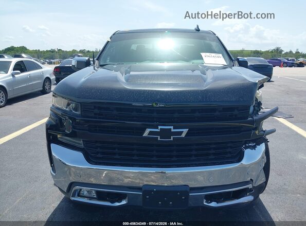 1GCPWEED4KZ154697 2019 CHEVROLET SILVERADO Black Вид щитка приладів