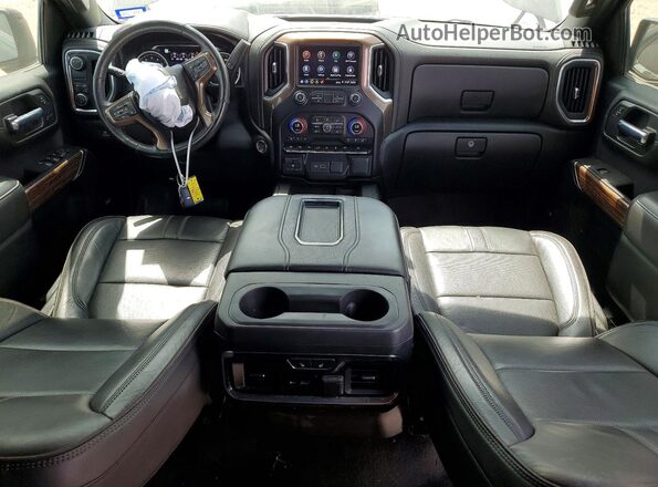1GCPWFED0KZ396800 2019 CHEVROLET SILVERADO Brown Առջևի վահանակի տեսք