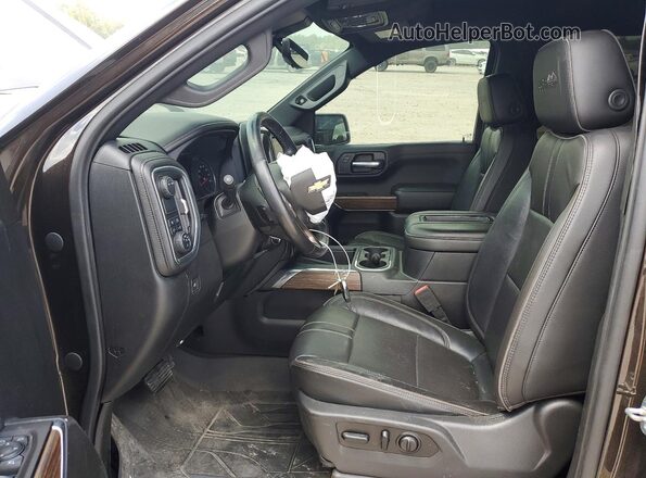 1GCPWFED0KZ396800 2019 CHEVROLET SILVERADO Brown Սալոնի դիմացի տեսք