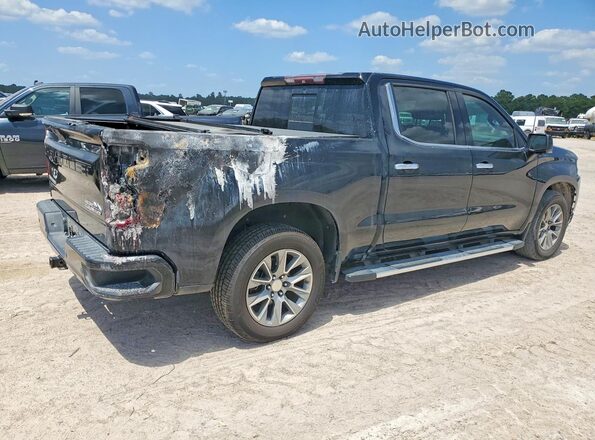 1GCPWFED5KZ113162 2019 CHEVROLET SILVERADO Черный Задняя правая четверть