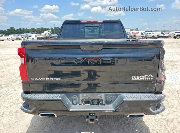 1GCPWFED5KZ113162 2019 CHEVROLET SILVERADO Черный Вид сзади