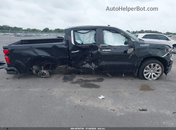 1GCPWFEDXNZ153371 2022 CHEVROLET SILVERADO Black Панорамний вид салону 360°