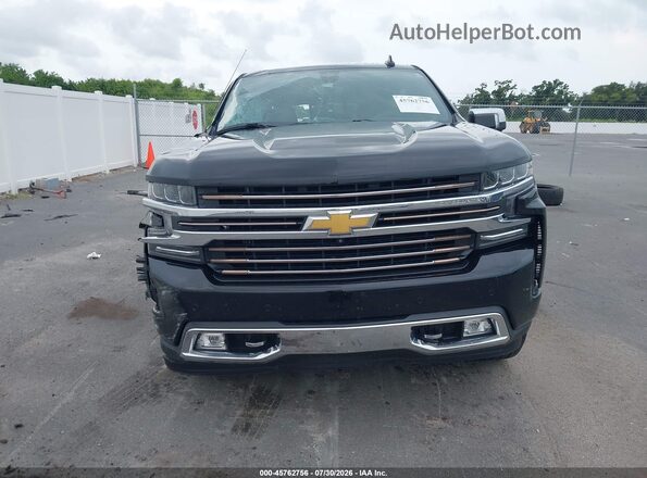 1GCPWFEDXNZ153371 2022 CHEVROLET SILVERADO Black Вид задньої частини салону