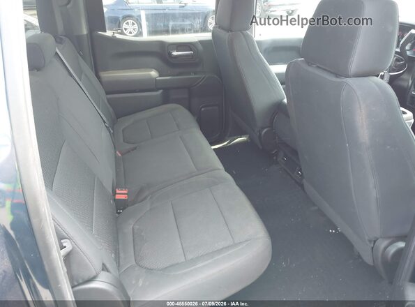 1GCPYBEH3KZ422005 2019 CHEVROLET SILVERADO Blue VIN կոդի պիտակի տեսք