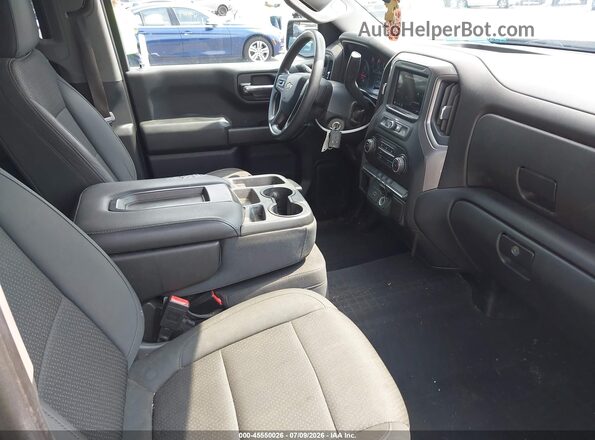 1GCPYBEH3KZ422005 2019 CHEVROLET SILVERADO Blue Սալոնի դիմացի տեսք