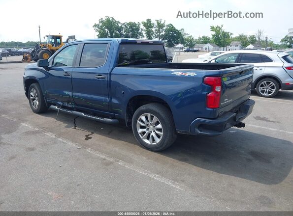 1GCPYBEH3KZ422005 2019 CHEVROLET SILVERADO Blue Հետևի ձախ