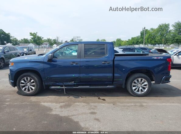 1GCPYBEH3KZ422005 2019 CHEVROLET SILVERADO Blue Սալոնի 360 աստիճան տեսք