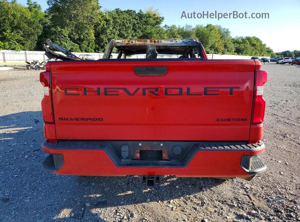 1GCPYBEH3LZ297735 2020 CHEVROLET SILVERADO Burn Rear view