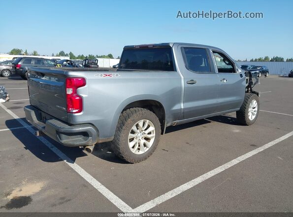 1GCPYBEH7KZ362441 2019 CHEVROLET SILVERADO Silver Задня права чверть