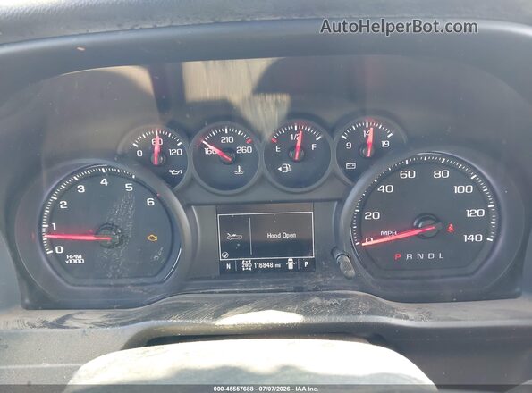 1GCPYBEH7KZ362441 2019 CHEVROLET SILVERADO Silver Вид задніх сидінь
