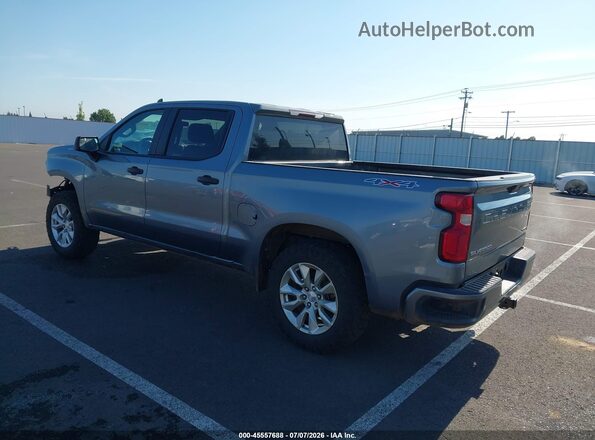 1GCPYBEH7KZ362441 2019 CHEVROLET SILVERADO Silver Задня ліва чверть