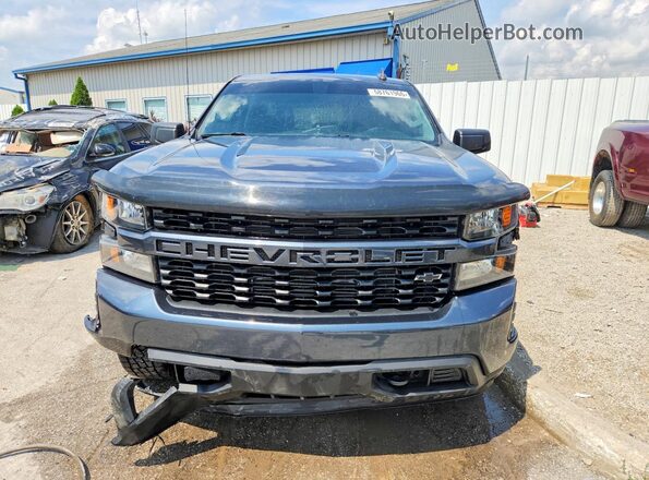 1GCPYBEK0MZ302435 2021 CHEVROLET SILVERADO Gray Widok z przodu