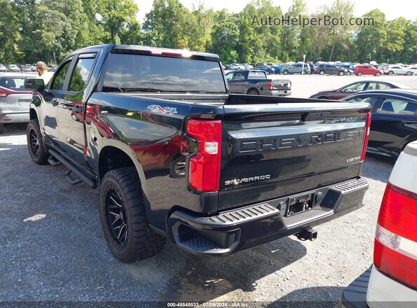 1GCPYBEK2MZ418297 2021 CHEVROLET SILVERADO Black Vista frontal