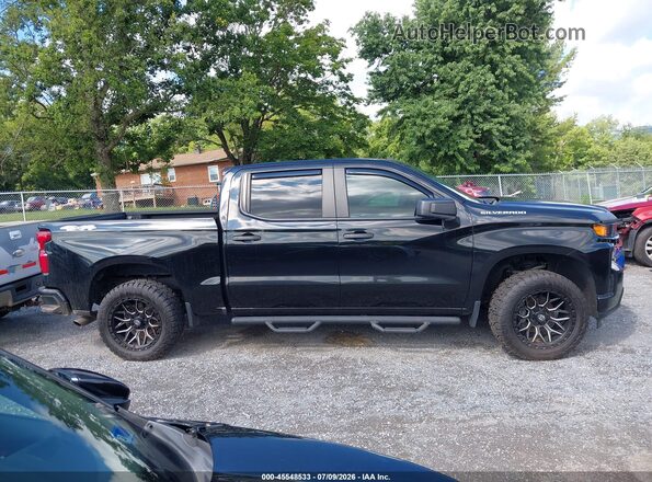 1GCPYBEK2MZ418297 2021 CHEVROLET SILVERADO Black Vista interior trasera