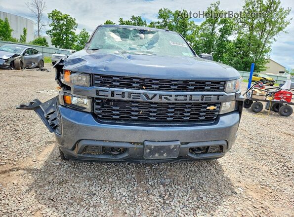 1GCPYBEK5MZ324849 2021 CHEVROLET SILVERADO Серый Вид спереди
