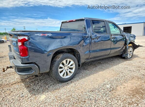 1GCPYBEK5MZ324849 2021 CHEVROLET SILVERADO Серый Задняя правая четверть