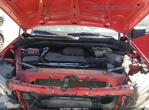 1GCPYBEK7LZ238831 2020 CHEVROLET SILVERADO Red უკანა ხედი