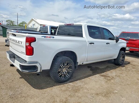 1GCPYBEK8MZ210800 2021 CHEVROLET SILVERADO White Rear right