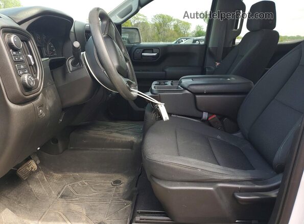 1GCPYBEK8MZ210800 2021 CHEVROLET SILVERADO White Front interior view