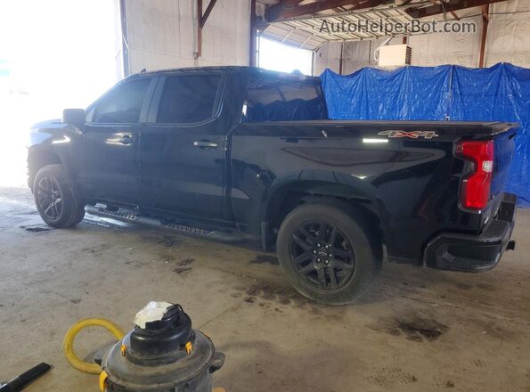 1GCPYBEK8MZ307110 2021 CHEVROLET SILVERADO Black Հետևի ձախ
