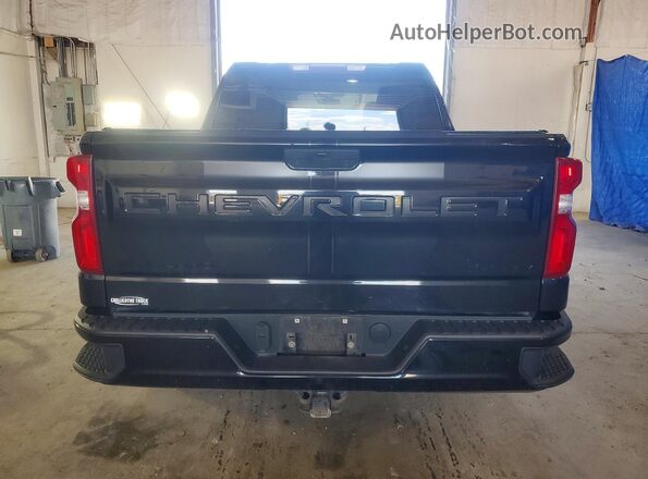 1GCPYBEK8MZ307110 2021 CHEVROLET SILVERADO Black Հետևի տեսք