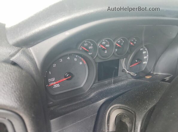 1GCPYBEKXMZ350847 2021 CHEVROLET SILVERADO Silver Widok zestawu wskaźników