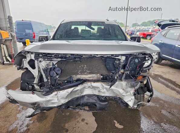 1GCPYBEKXMZ350847 2021 CHEVROLET SILVERADO Silver Widok z przodu